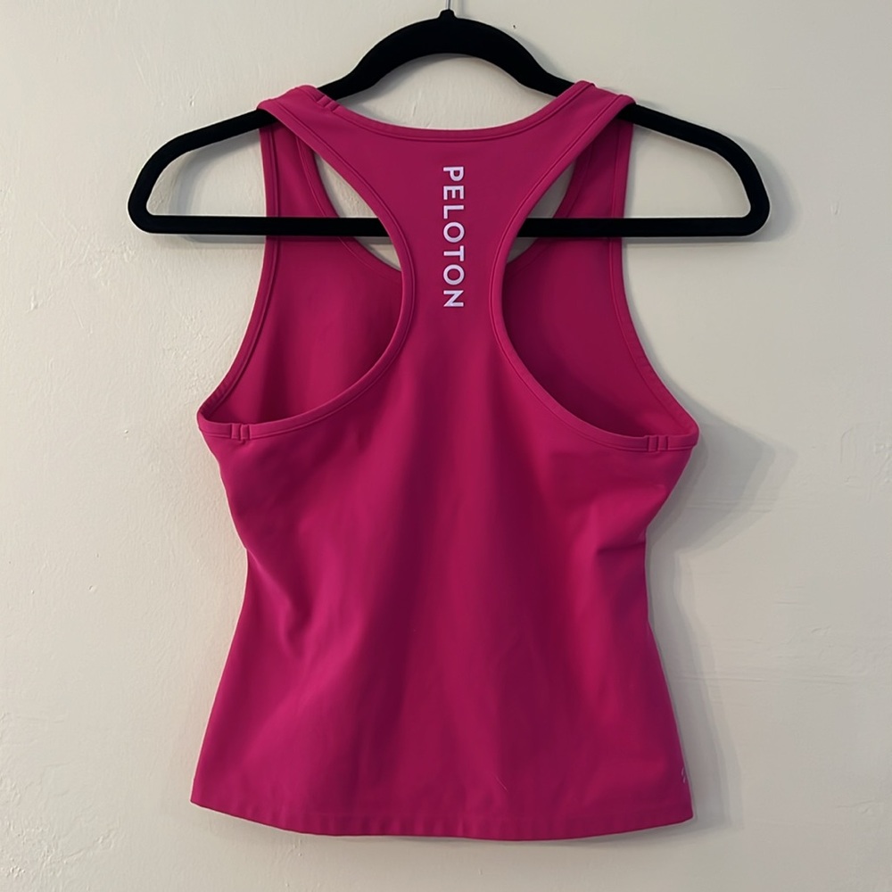 Peloton Racerback Pink Tank Size Small - Picture 4 of 4